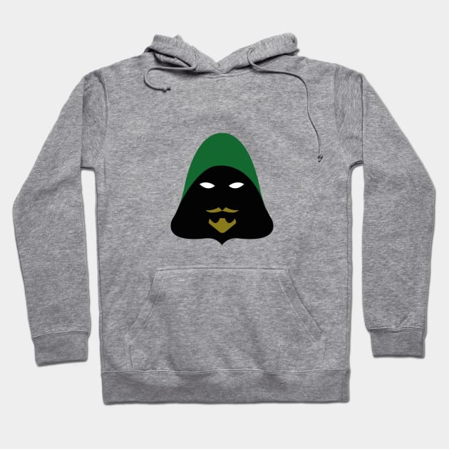 Minimalist Green Arrow Hoodie by PWCreate